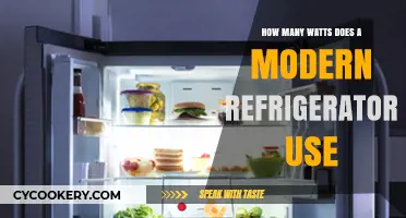 Modern Refrigerator Wattage: Understanding Energy Consumption and Efficiency