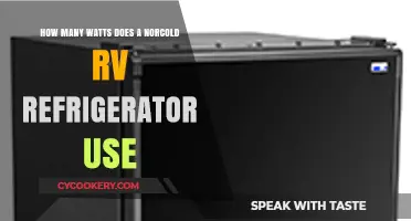 Norcold RV Refrigerator Power Consumption: Watts Usage Explained