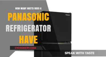 Panasonic Refrigerator Power Consumption: Understanding Wattage and Efficiency