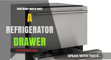 Refrigerator Drawer Wattage: Understanding Energy Consumption and Efficiency