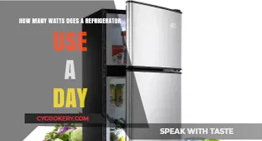 Daily Refrigerator Wattage: Understanding Your Fridge's Energy Consumption