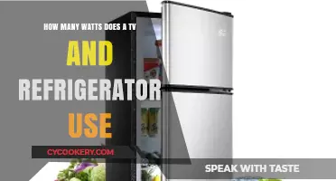 TV and Fridge Power Consumption: Understanding Wattage Usage