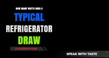 Understanding Typical Refrigerator Wattage: Power Consumption Explained