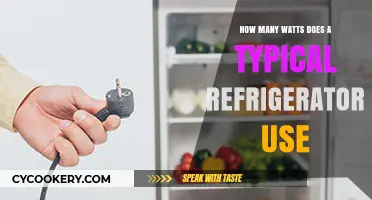 Understanding Typical Refrigerator Wattage: Energy Consumption Explained