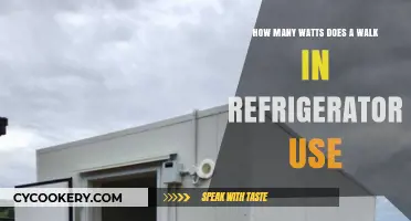 Walk-In Refrigerator Power Consumption: Understanding Wattage Usage