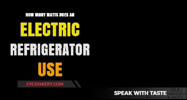 Electric Refrigerator Wattage: Understanding Your Fridge's Energy Consumption