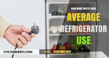 Average Refrigerator Wattage: Understanding Energy Consumption and Costs