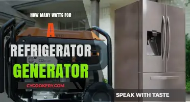 Choosing the Right Generator Wattage for Your Refrigerator Needs