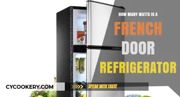 Understanding French Door Refrigerator Wattage: A Comprehensive Power Consumption Guide
