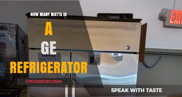 GE Refrigerator Wattage: Understanding Your Fridge's Power Consumption