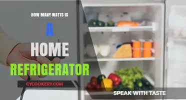 Understanding Your Home Refrigerator's Wattage and Energy Consumption