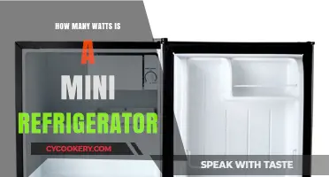 Mini Fridge Wattage: Understanding Energy Consumption for Compact Cooling