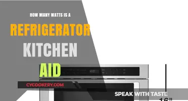 KitchenAid Refrigerator Wattage: Understanding Your Fridge's Power Consumption