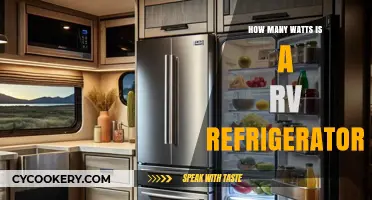 RV Refrigerator Power Consumption: Understanding Wattage Requirements