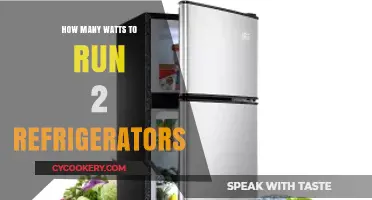 Powering Two Fridges: Understanding Wattage Requirements for Efficient Cooling
