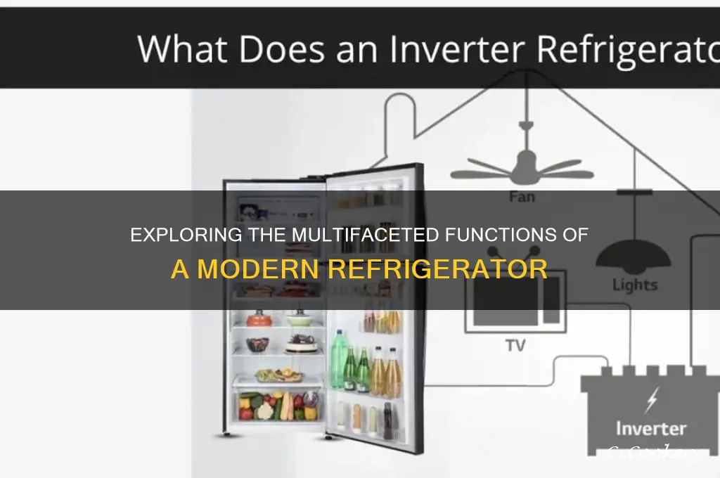 how many ways does a refrigerator use