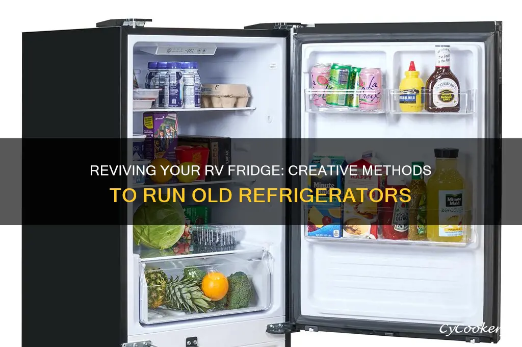 how many ways to run old rv refrigerator