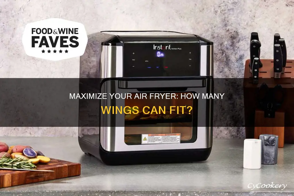 how many wings can go in an air fryer