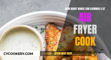 Air Frying Wings: Gourmia 5 Qt's Capacity Explored
