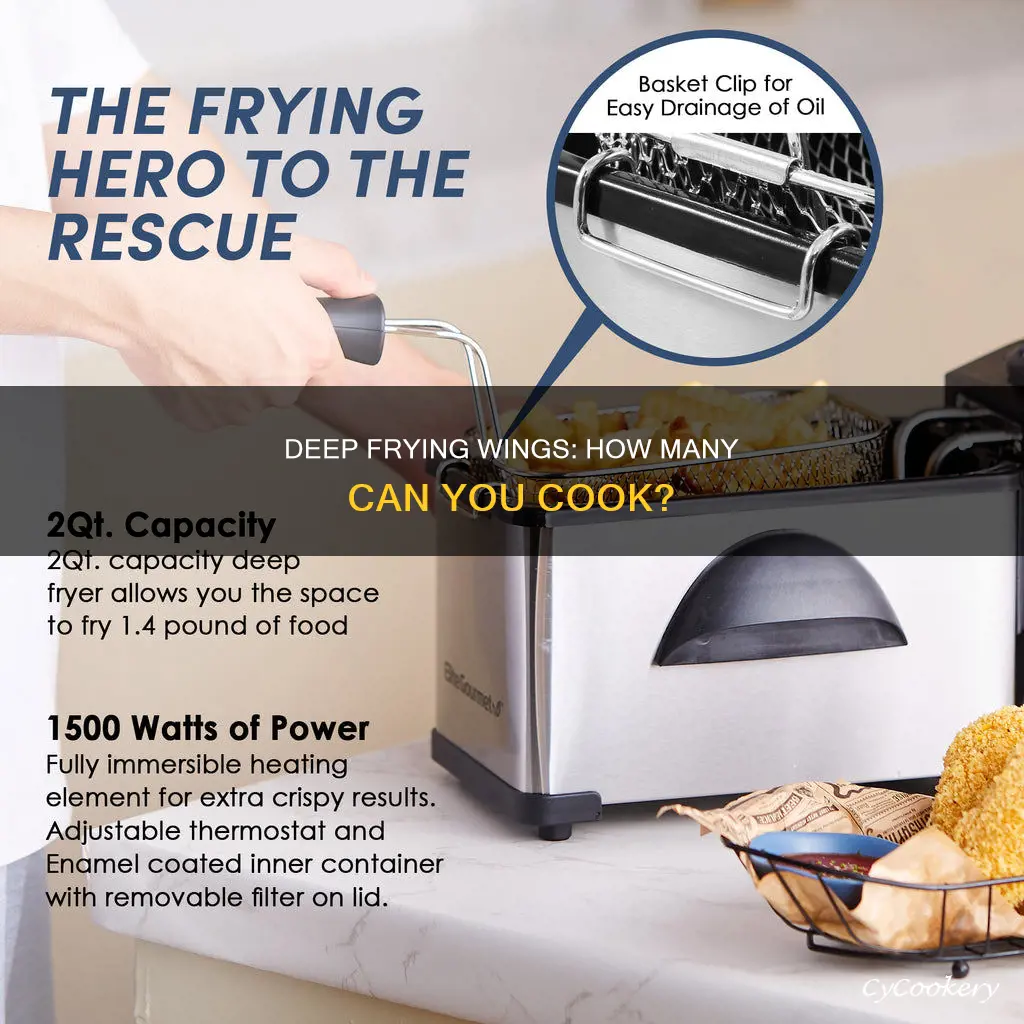 how many wings can you cook in a deep fryer
