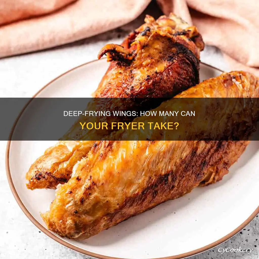 how many wings can you cook in a turkey fryer