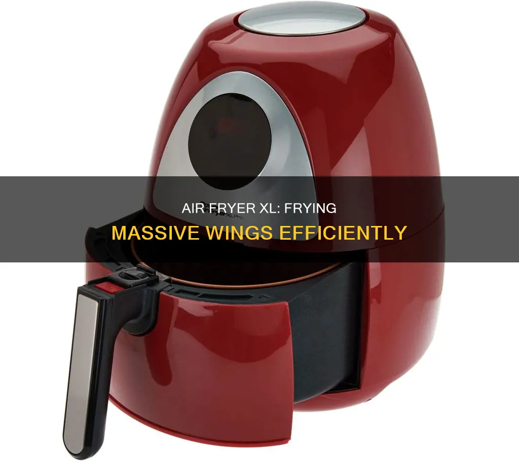 how many wings can you fit in air fryer xl