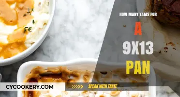 Baking Yams: Filling a 9x13 Pan