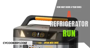 Annual Refrigerator Runtime: Understanding Your Fridge's Yearly Operating Hours