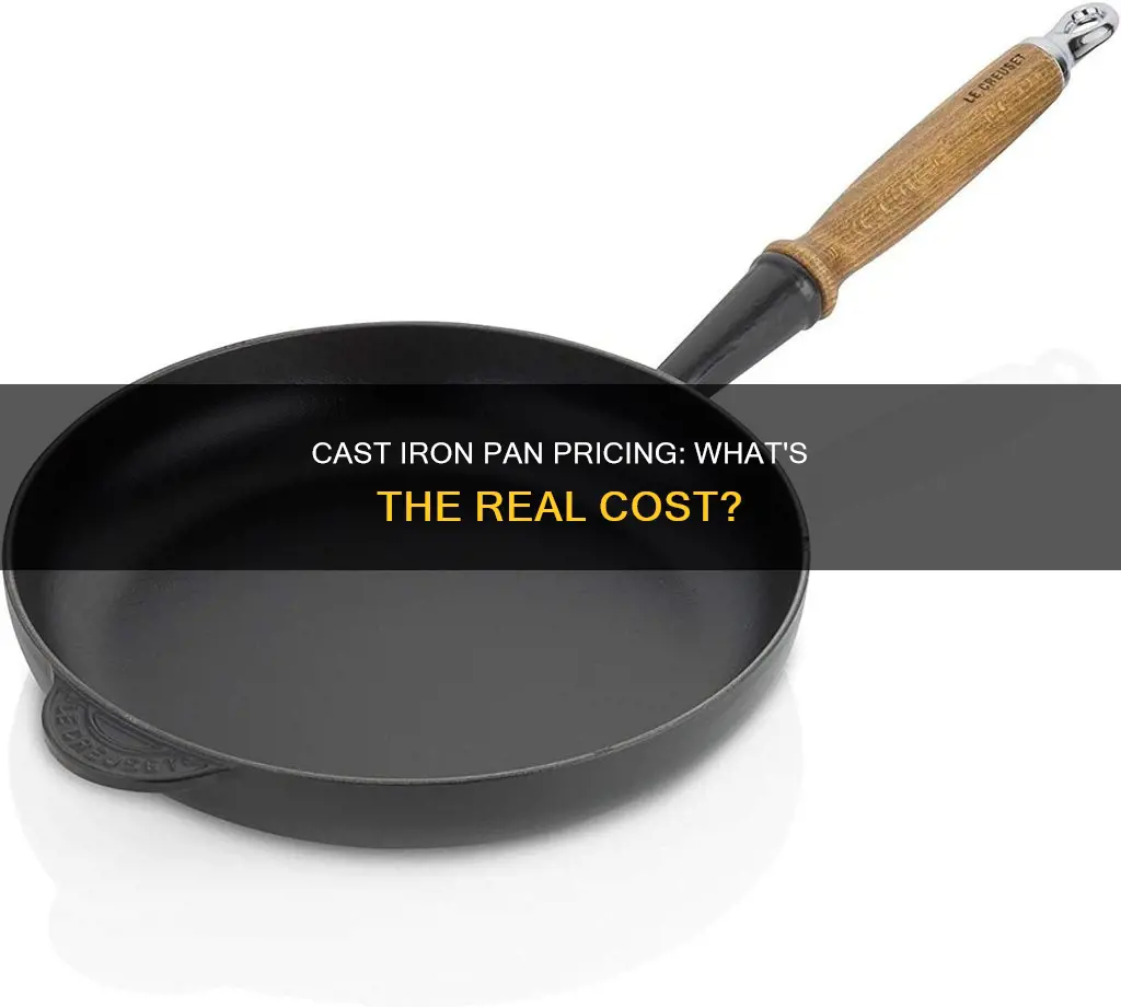 how mcuh is a cast iron pan