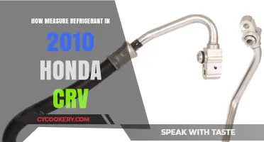 Measuring Refrigerant in a 2010 Honda CR-V: A Step-by-Step Guide