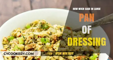 Sage Quantity for Large Pan of Dressing