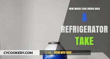 Refrigerator Freon 134a: Understanding the Right Amount for Your Fridge