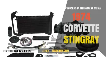 1974 Corvette Stingray's 134a Refrigerant Capacity Explained
