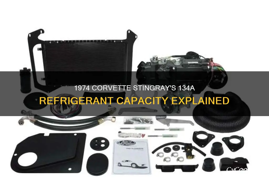 how much 134a refrigerant does a 1974 corvette stingray