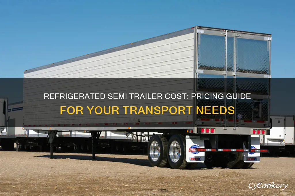 how much 8s a refrigerated semi trailer