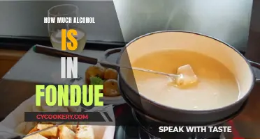 Fondue Fun: Alcohol Content and Taste Experience