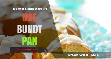 Perfect Almond Extract Measurement for Bundt Pan Baking Success
