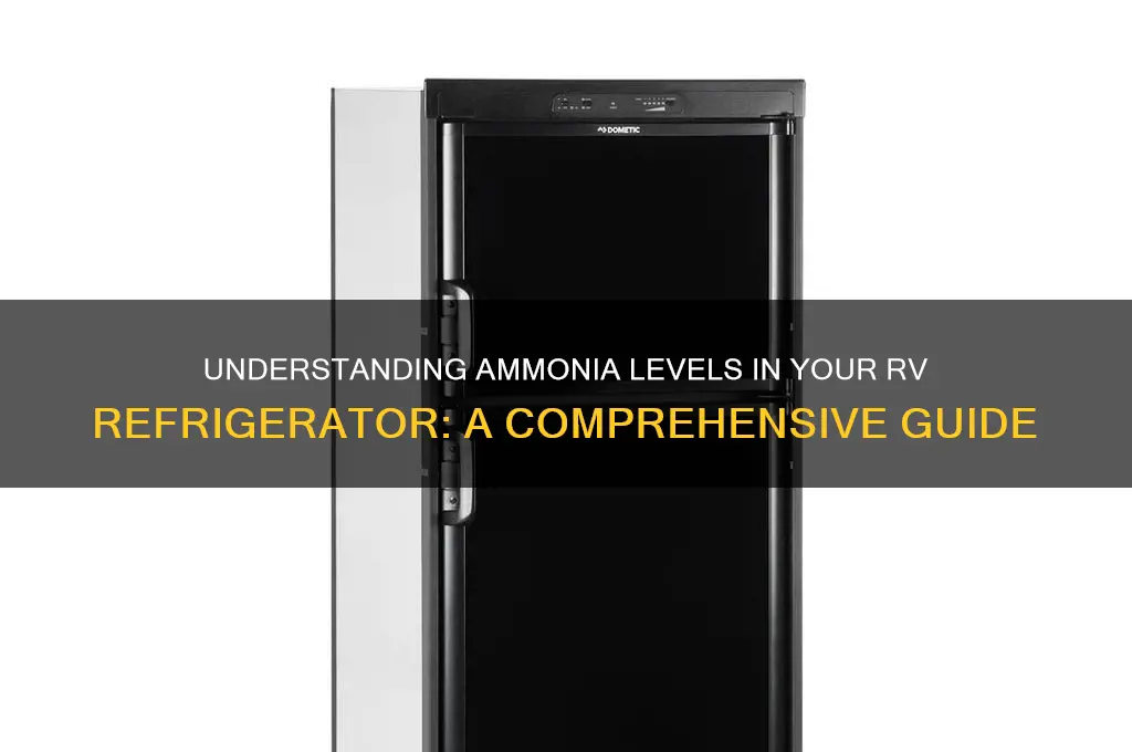 how much ammonia is in a rv refrigerator