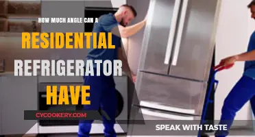 Optimal Tilt: Safe Angle Limits for Residential Refrigerators Explained