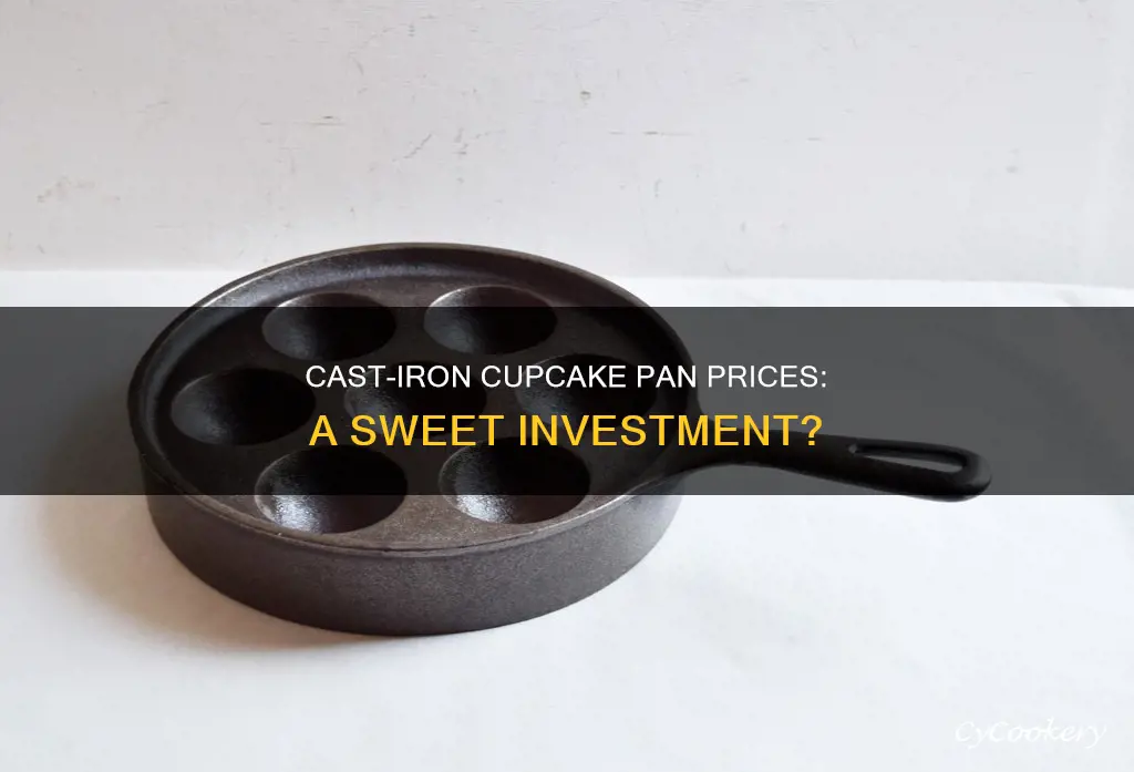 how much are cast-iron cupcake pans worth