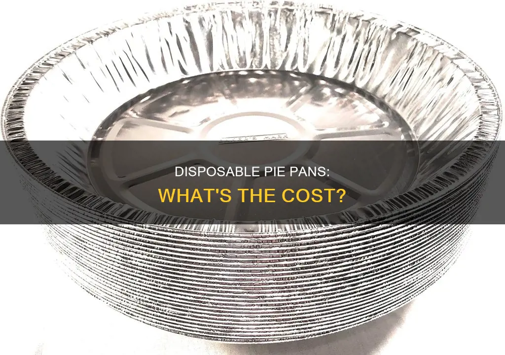 how much are disposable pie pans