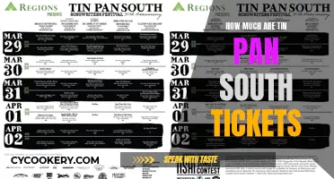 Tin Pan South Tickets: How Much?