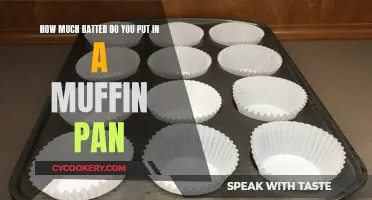 Muffin Pan: How Much Batter?