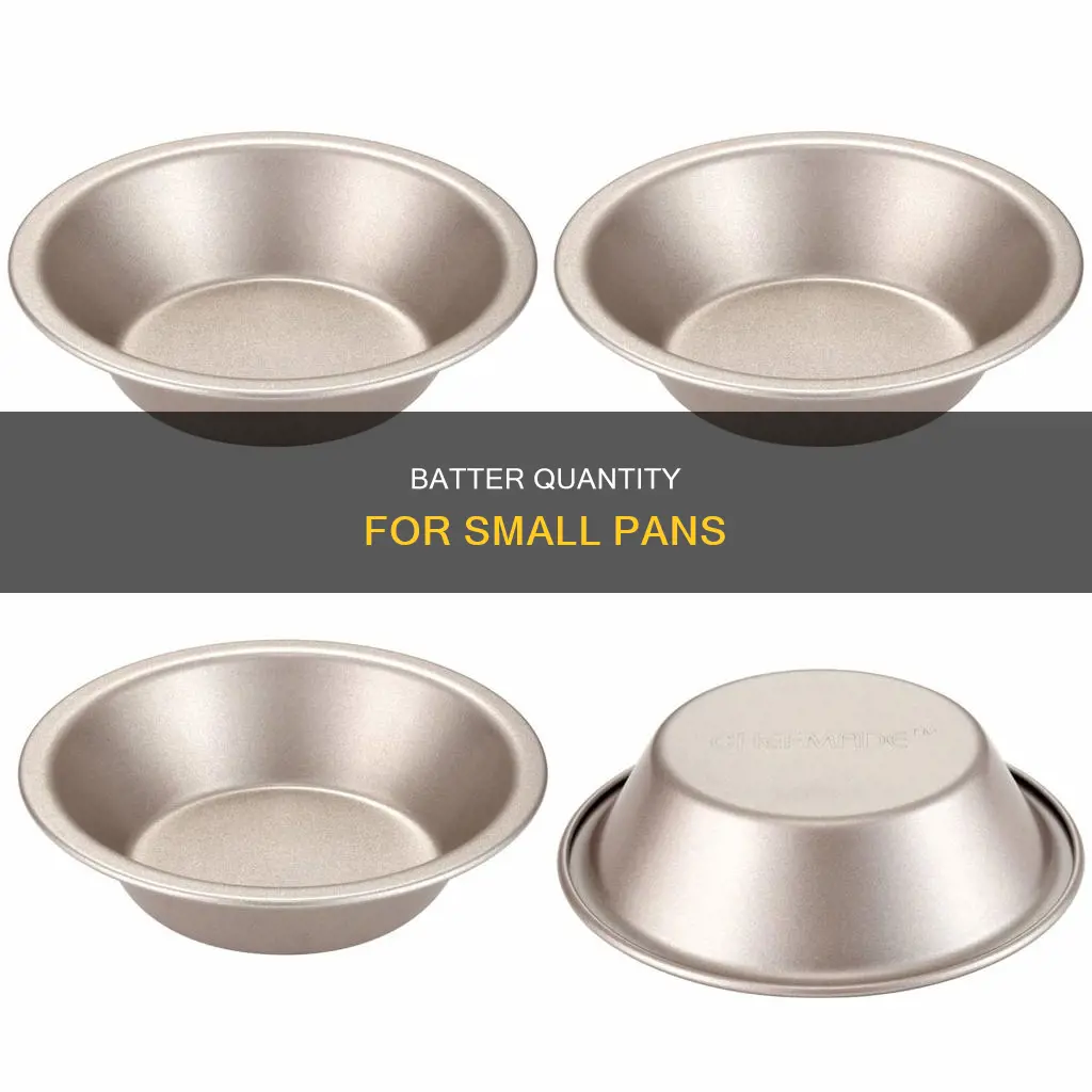 how much battsr for 4.5 in h diameter pan