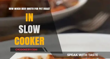 Slow-Cooked Pot Roast: Beef Broth Quantity Tips