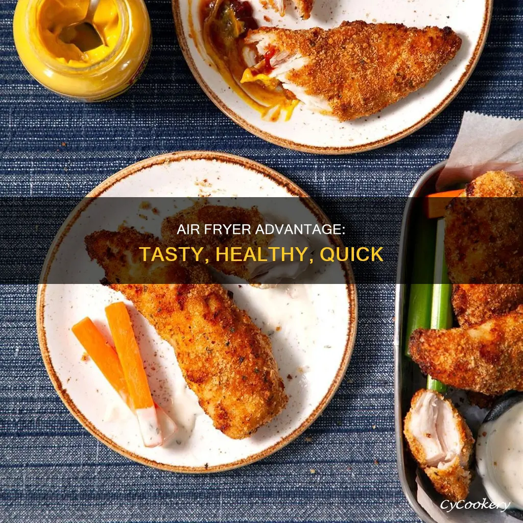how much better is food cooked in an air fryer