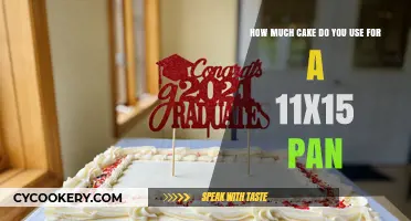 Perfect Cake Portions: Baking for an 11x15 Pan Made Easy