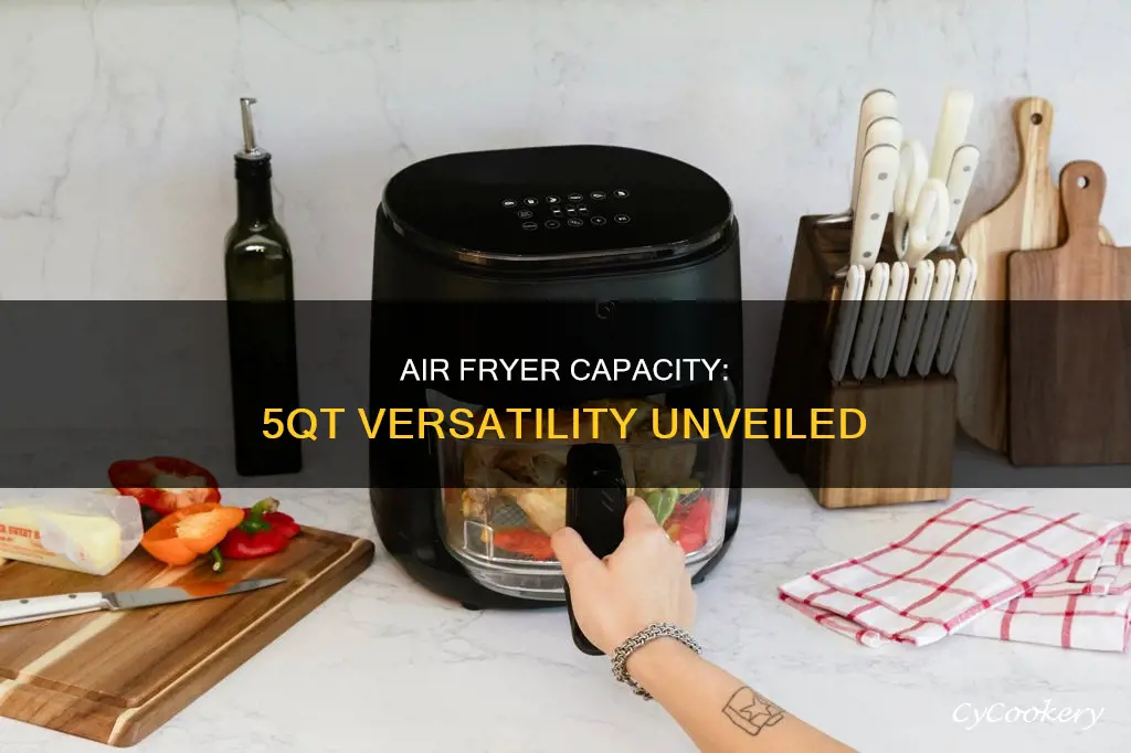 how much can a 5qt air fryer make