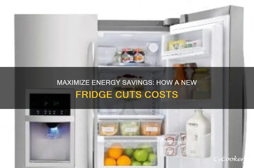 how much can a new refrigerator save