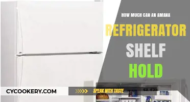 Amana Refrigerator Shelf Capacity: How Much Weight Can It Hold?